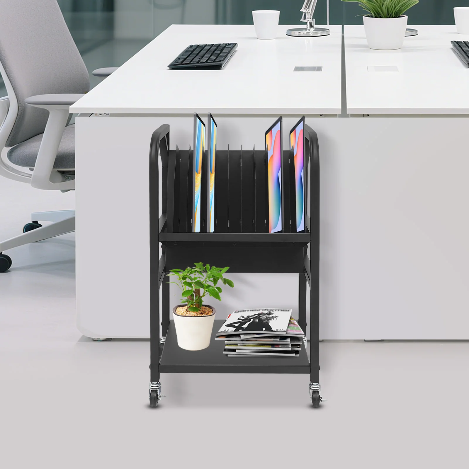 Multi‑Purpose Digital Device Organizer Cart Simultaneous 10‑Device Charging Solution Ideal For Library Hospital Business
Multi‑Purpose Digital Device Organizer Cart Simultaneous 10‑Device Charging Solution Ideal For Library Hospital Business