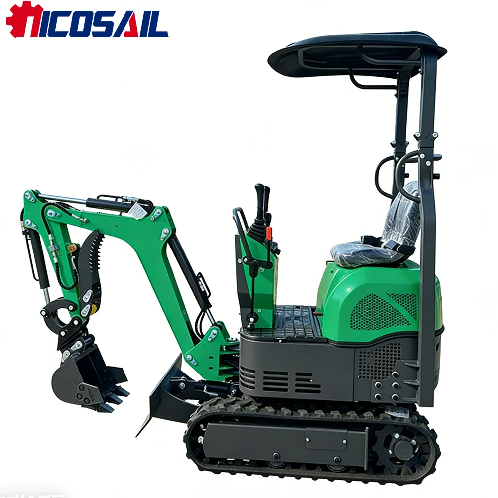 0.6-ton mini excavator 6.5kW low-noise excavation planting backfilling narrow lane safe handling work
0.6-ton mini excavator 6.5kW low-noise excavation planting backfilling narrow lane safe handling work