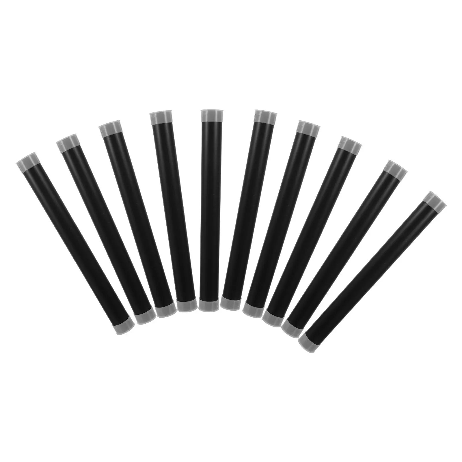 10Pcs Black Plastic Poster Storage Tubes Heavy Duty Mailing Tubes Blueprint Shipping Tube Office Document Storage Cylinder
10Pcs Black Plastic Poster Storage Tubes Heavy Duty Mailing Tubes Blueprint Shipping Tube Office Document Storage Cylinder