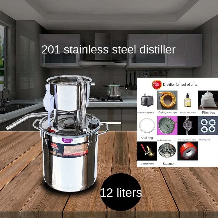 2026 HOT 2026 Hot Liquor Extractor Small Household Brewing Machine Roasting Wine Liquor Distiller Wine 304
2026 HOT 2026 Hot Liquor Extractor Small Household Brewing Machine Roasting Wine Liquor Distiller Wine 304