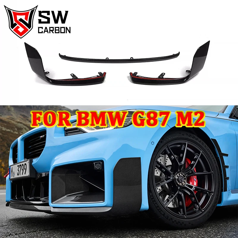G87 M2 Dry Carbon Fiber MP Style Front Lip for BMW G87 M2 Coupe 2022 Up Front Bumper Lower Spoiler Splitter Diffuser Lip
G87 M2 Dry Carbon Fiber MP Style Front Lip for BMW G87 M2 Coupe 2022 Up Front Bumper Lower Spoiler Splitter Diffuser Lip