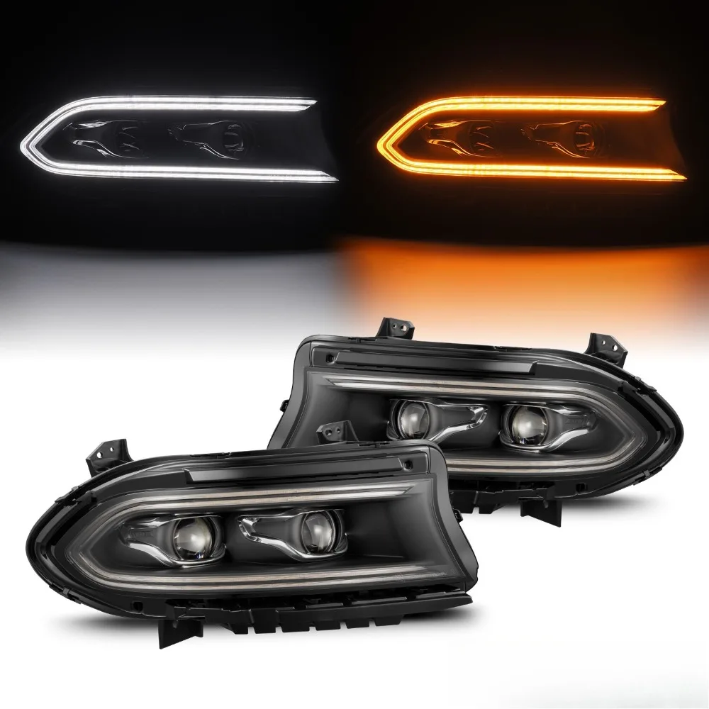 Fit 2015-2023 Dodge Charger LUXX-Series LED Projector Headlights Black
Fit 2015-2023 Dodge Charger LUXX-Series LED Projector Headlights Black