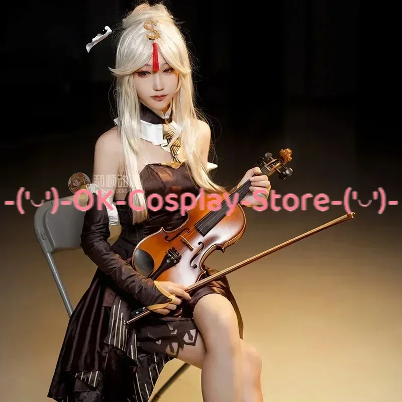 Game Genshin Impact Symphony Concert NINGGUANG Cosplay Costume Anime Outfit NING GUANG Dress Halloween Party Uniform Custom Made
Game Genshin Impact Symphony Concert NINGGUANG Cosplay Costume Anime Outfit NING GUANG Dress Halloween Party Uniform Custom Made