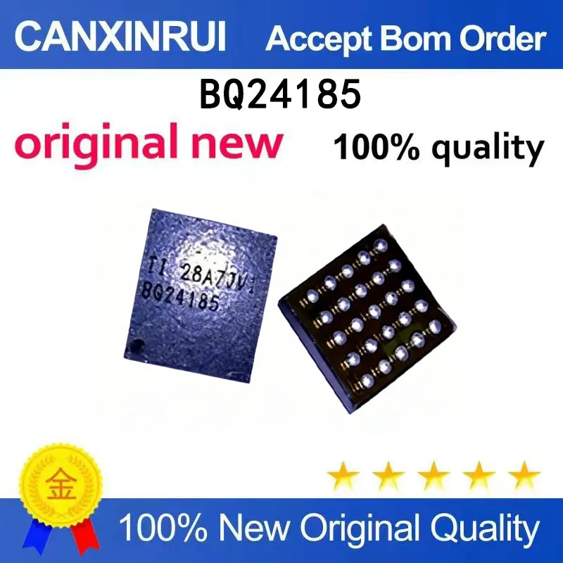 (5-100 PCS) Brand new original BQ24185 24185 25 pin IC charging chip IC in stock
(5-100 PCS) Brand new original BQ24185 24185 25 pin IC charging chip IC in stock