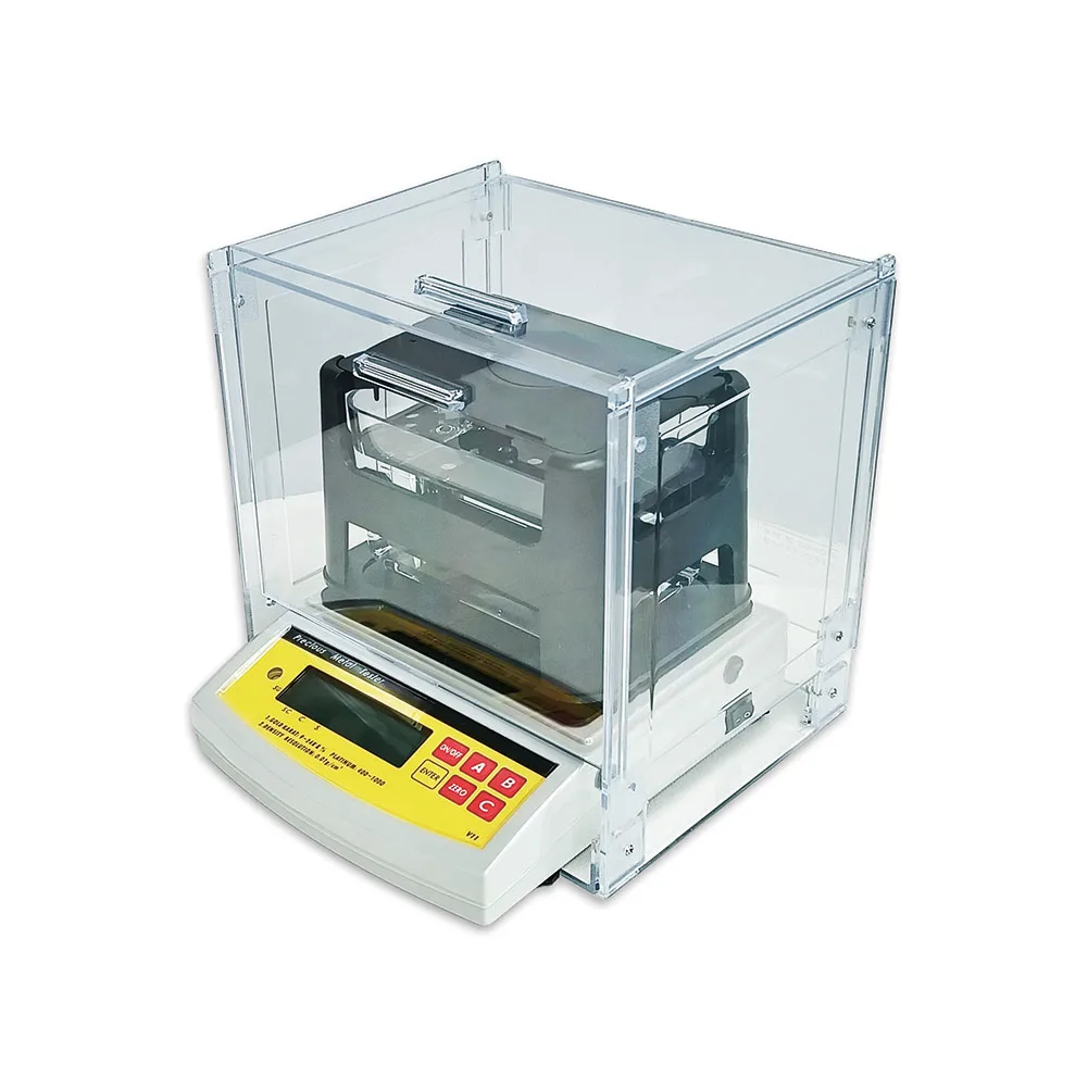 High Quality Classic 300k Portable Gold Purity Testing Machine Density Meter with 1 Year Warranty
High Quality Classic 300k Portable Gold Purity Testing Machine Density Meter with 1 Year Warranty