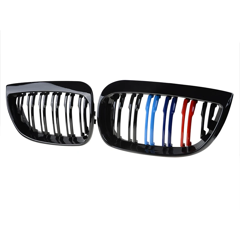 Front Bumper Kidney Grille Air Inlet Grill Dual Slat Fit For BMW 1 Series E81 E87 2003-2007 Pre-Facelift M Color Car Accessories
Front Bumper Kidney Grille Air Inlet Grill Dual Slat Fit For BMW 1 Series E81 E87 2003-2007 Pre-Facelift M Color Car Accessories