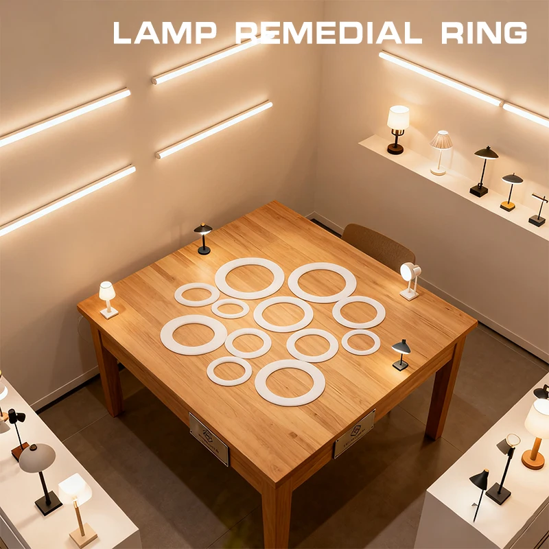 LED Spotlight Downlight O Rings White Lampshade Ring Adapter Concealed Spacers Shims Washers Light Stand Extension Gaskets
LED Spotlight Downlight O Rings White Lampshade Ring Adapter Concealed Spacers Shims Washers Light Stand Extension Gaskets