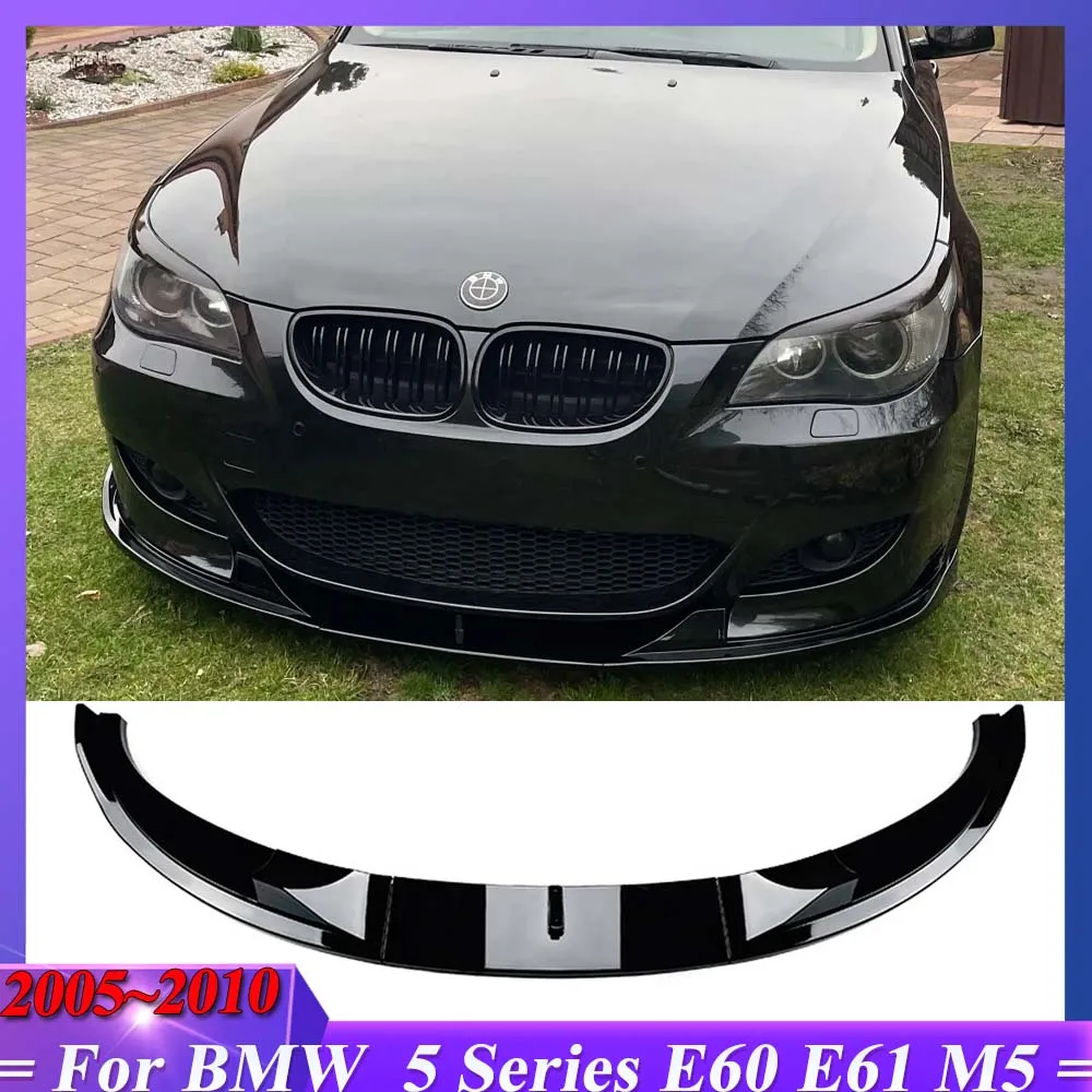Для BMW 5 серии E60 E61 M5 2005 2006 2007 2008 2009 2010 Передний бампер Сплиттер для губ Глянцевый черный диффузор Спойлер Защитный комплект кузова
Для BMW 5 серии E60 E61 M5 2005 2006 2007 2008 2009 2010 Передний бампер Сплиттер для губ Глянцевый черный диффузор Спойлер Защитный комплект кузова