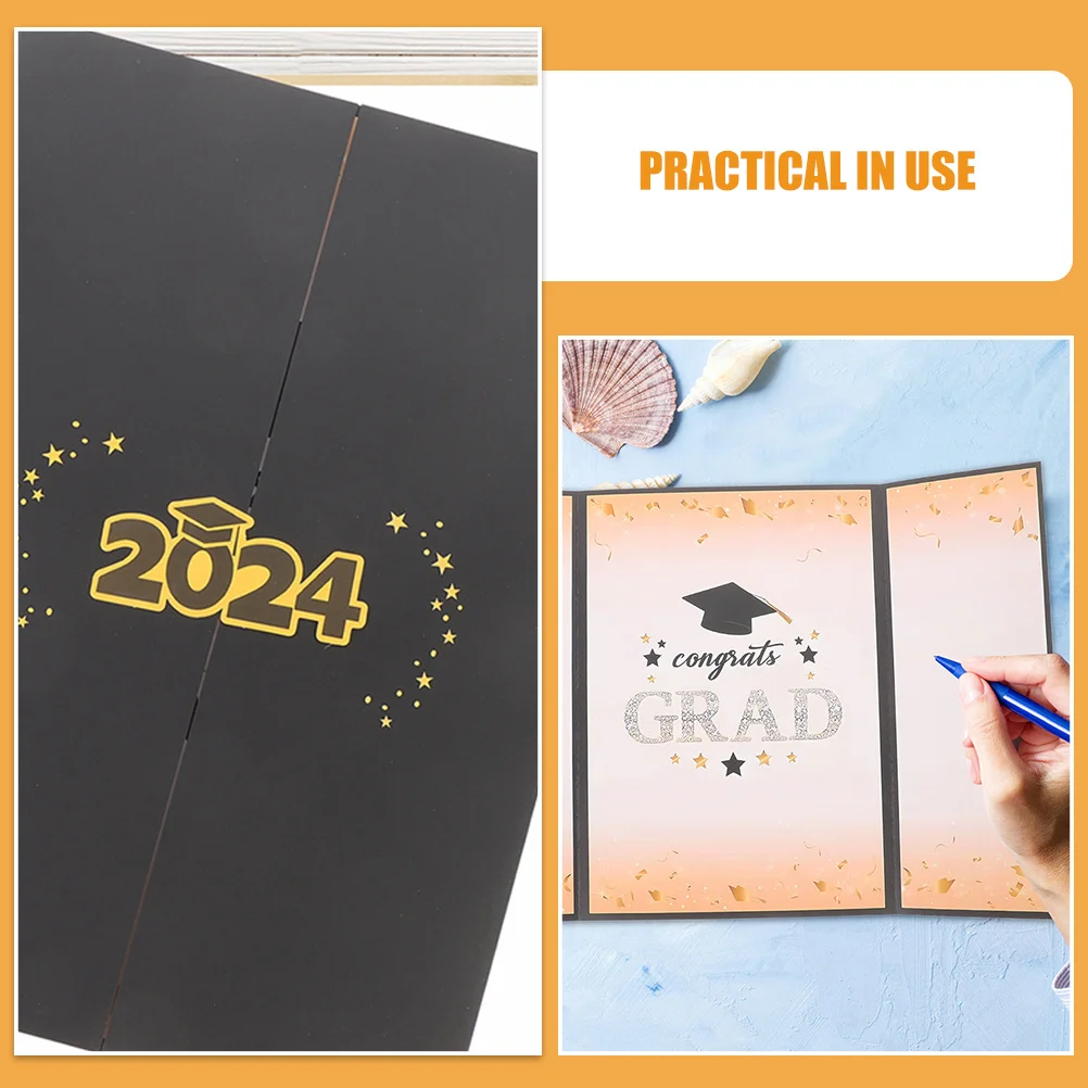 2Pcs Graduation Signature Book 2024 Premium Guest Book Graduation Party Decor Three Fold Cards Sign in Party Guestbook 
2Pcs Graduation Signature Book 2024 Premium Guest Book Graduation Party Decor Three Fold Cards Sign in Party Guestbook