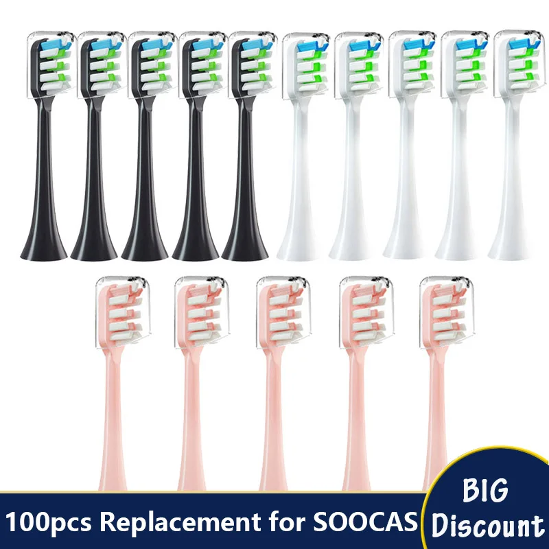 20/50/100 шт., сменные насадки для электрической зубной щетки SOOCAS X3/X3U/X5
20/50/100 шт., сменные насадки для электрической зубной щетки SOOCAS X3/X3U/X5