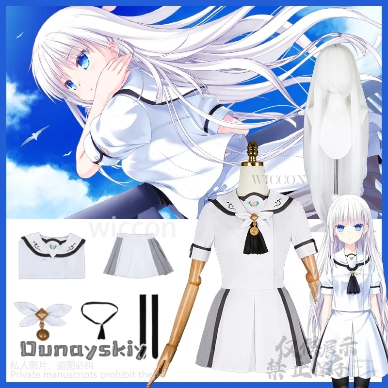 Galgame летние карманы косплей Naruse Shiroha аниме костюм желтый жилет JK школьная форма платье парик Лолиты Jirai Kei по индивидуальному заказу
Galgame летние карманы косплей Naruse Shiroha аниме костюм желтый жилет JK школьная форма платье парик Лолиты Jirai Kei по индивидуальному заказу