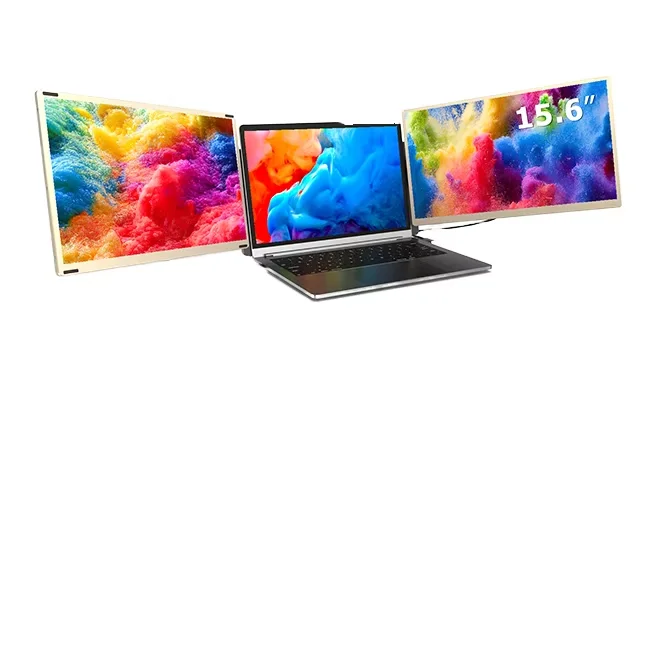 Новый стильный легкий портативный монитор 15,6 дюймов (16 дюймов) с интерфейсом Type-C, IPS-дисплей, опция тройного/двойного экрана для расширения экрана ноутбука
Новый стильный легкий портативный монитор 15,6 дюймов (16 дюймов) с интерфейсом Type-C, IPS-дисплей, опция тройного/двойного экрана для расширения экрана ноутбука