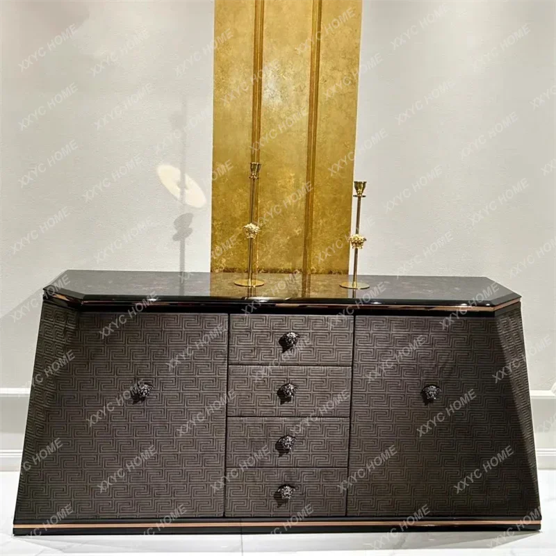 light luxury porch cabinet storage side four chest cabinet
light luxury porch cabinet storage side four chest cabinet