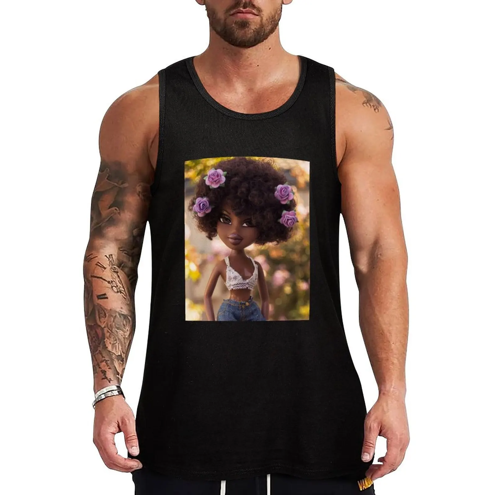 Bratz Sasha floral Tank Top Man summer clothes Men's cotton t-shirt running shirt underwear
Bratz Sasha floral Tank Top Man summer clothes Men's cotton t-shirt running shirt underwear