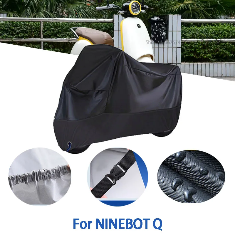 Полные чехлы для мотоцикла NINEBOT Q, автомобильные чехлы на открытом воздухе, защита от солнца, пыли, без ушей, утолщенные оксфордские чехлы, аксессуары
Полные чехлы для мотоцикла NINEBOT Q, автомобильные чехлы на открытом воздухе, защита от солнца, пыли, без ушей, утолщенные оксфордские чехлы, аксессуары