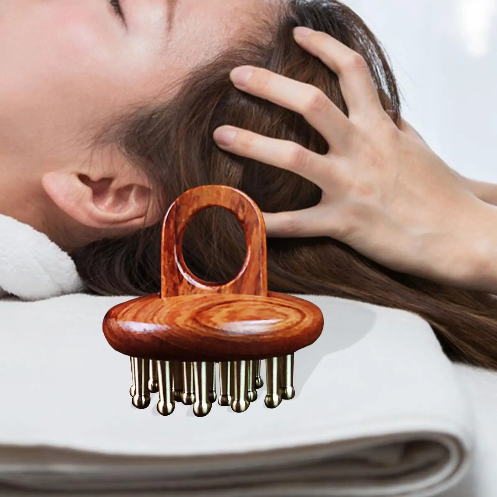 Wooden Massage Body Brush Multifunctional Comfortable Handle Handheld Head Massaging Comb for Waist Shoulder Neck Arms Thigh
Wooden Massage Body Brush Multifunctional Comfortable Handle Handheld Head Massaging Comb for Waist Shoulder Neck Arms Thigh