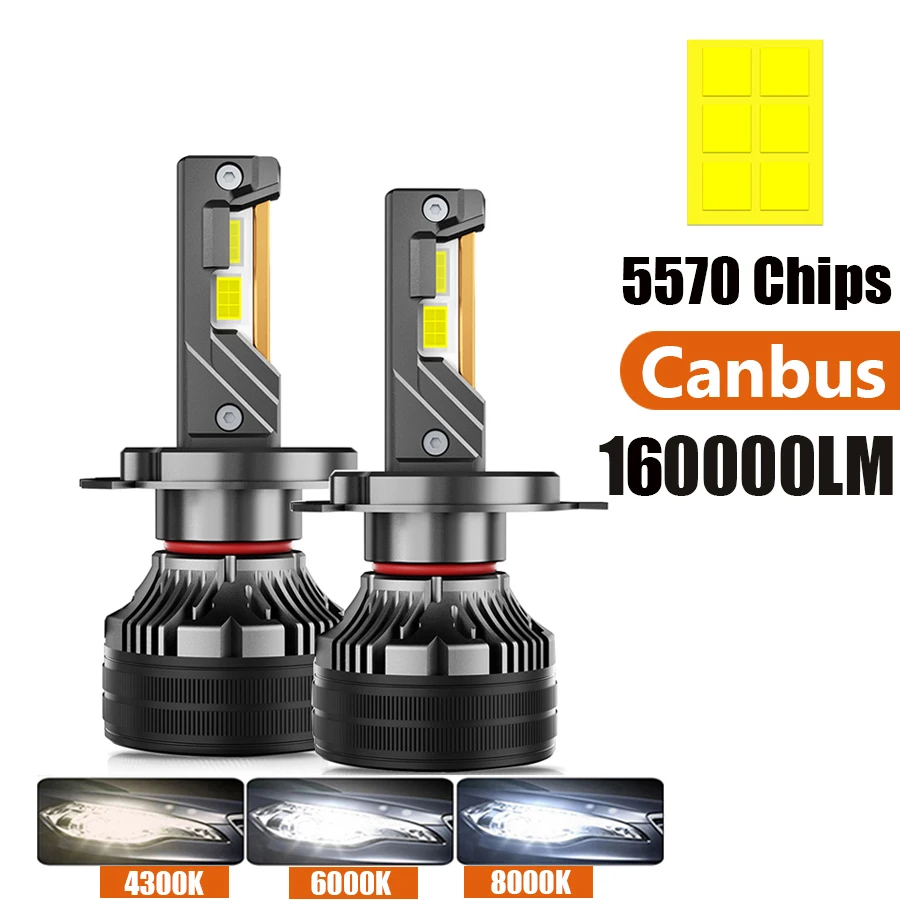 H7 H4 Led H11 160000LM Lamp 3 Copper Tube Led Lights For Car H1 HB3 9005 HB4 9006 K5C K5F 4300K 6000K 12V Headlight Bulb
H7 H4 Led H11 160000LM Lamp 3 Copper Tube Led Lights For Car H1 HB3 9005 HB4 9006 K5C K5F 4300K 6000K 12V Headlight Bulb