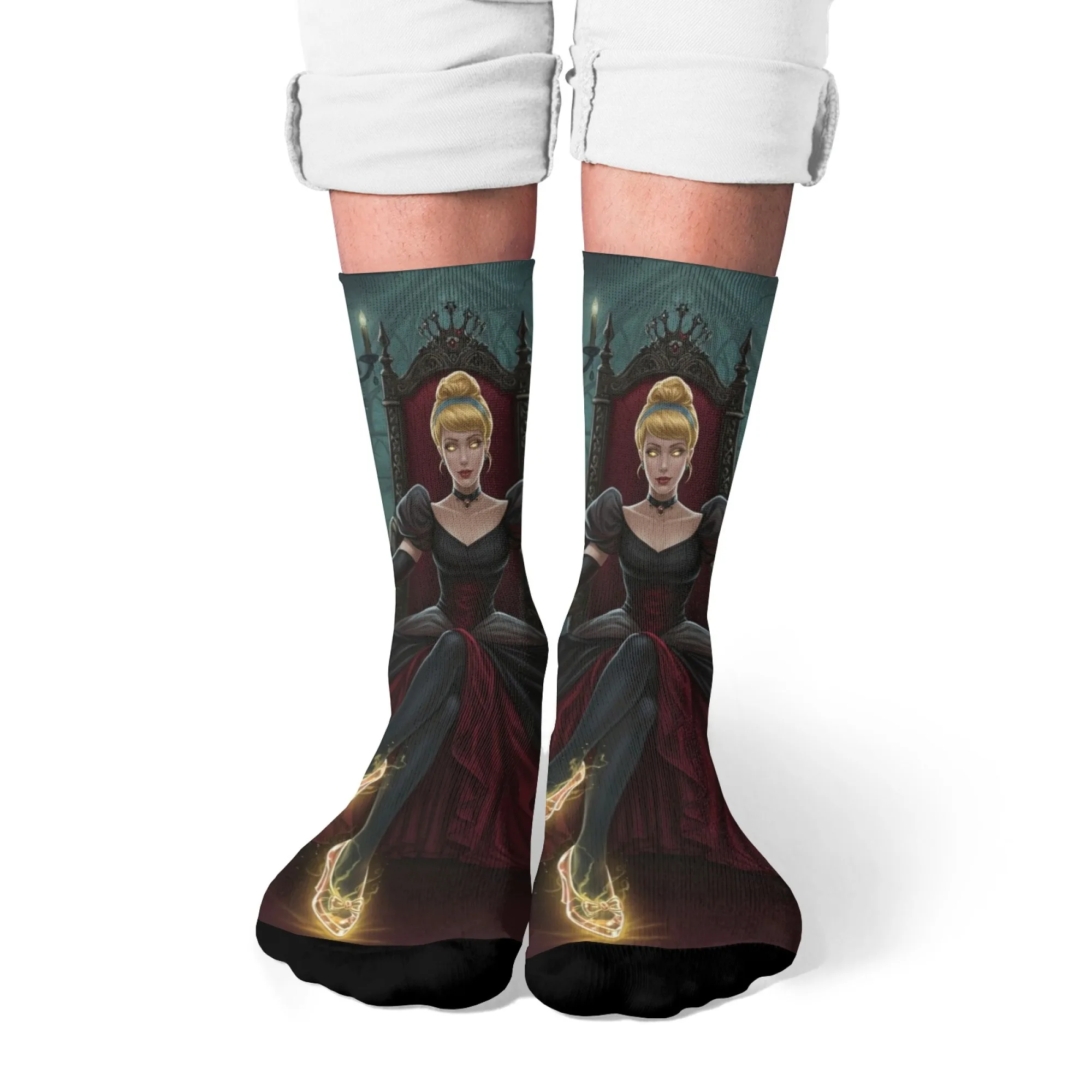 Dark Ghost Fairy Tale Princess Fun Socks Street Hip-Hop Horror Cartoon Print Socks Unisex Comfortable Fashion Casual Socks Gift
Dark Ghost Fairy Tale Princess Fun Socks Street Hip-Hop Horror Cartoon Print Socks Unisex Comfortable Fashion Casual Socks Gift