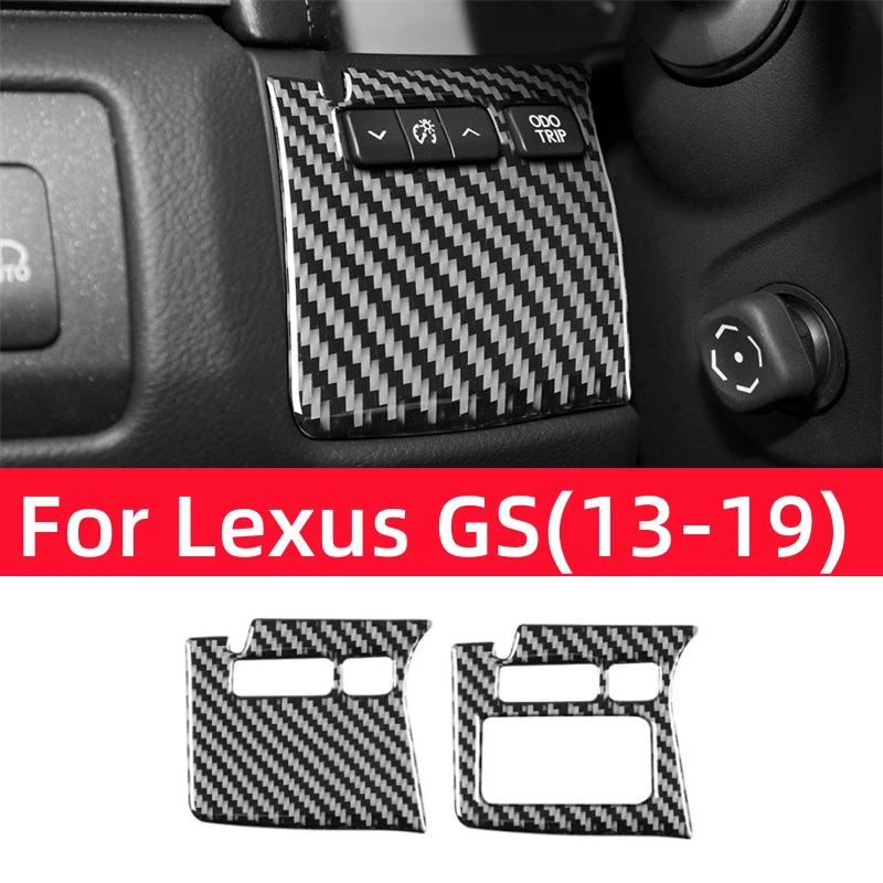 For Lexus GS 2013-2019 Car Accessories Carbon Fiber Car Steering Wheel Buttons Control Panel Frame Trim Cover Decoration Sticker
For Lexus GS 2013-2019 Car Accessories Carbon Fiber Car Steering Wheel Buttons Control Panel Frame Trim Cover Decoration Sticker