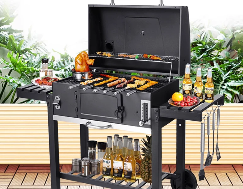 Barbecue Oven Household Charcoal Smoke-Free Carbon Oven Villa Courtyard Multi-Functional Outdoor Barbecue Grill
Barbecue Oven Household Charcoal Smoke-Free Carbon Oven Villa Courtyard Multi-Functional Outdoor Barbecue Grill