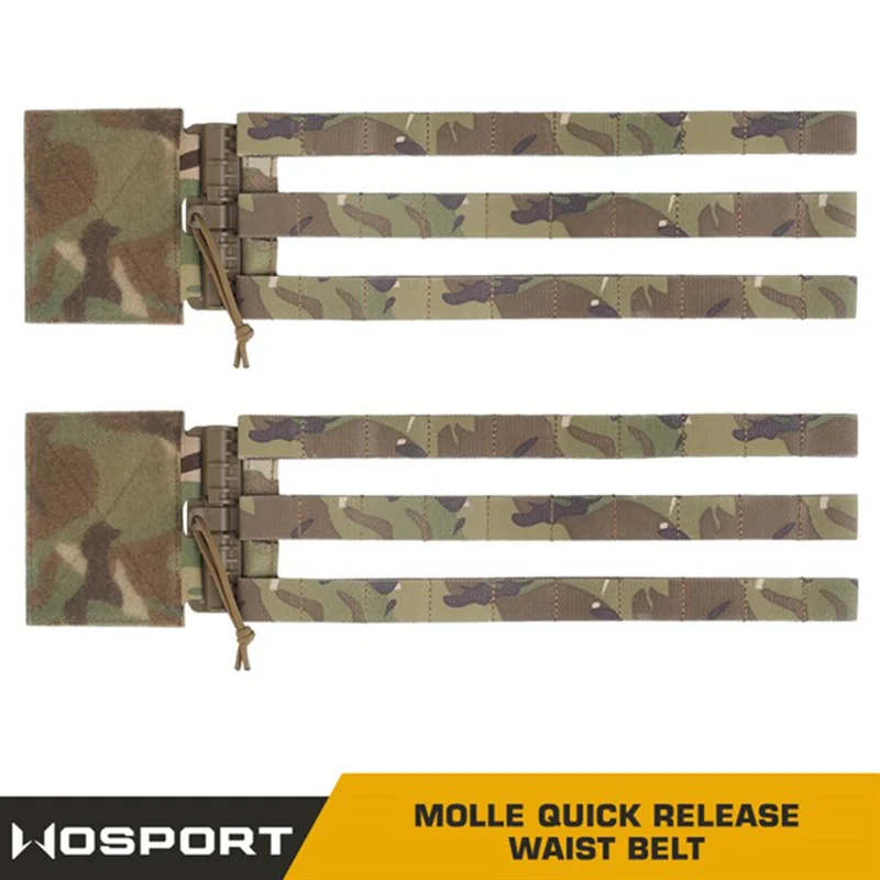 Tactical Plate Carrier MOLLE TUBES Cummerbund Quick Release Waist Belt Airsoft Accessories
Tactical Plate Carrier MOLLE TUBES Cummerbund Quick Release Waist Belt Airsoft Accessories