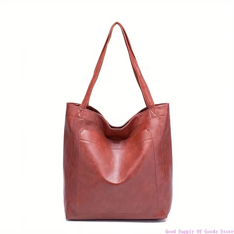 Fashion Tote Bag Commuter Bag Purse Women Bags Soft Handbag Purse Shoulder Bag with Pockets Retro Waxed Leather Large Capacity
Fashion Tote Bag Commuter Bag Purse Women Bags Soft Handbag Purse Shoulder Bag with Pockets Retro Waxed Leather Large Capacity