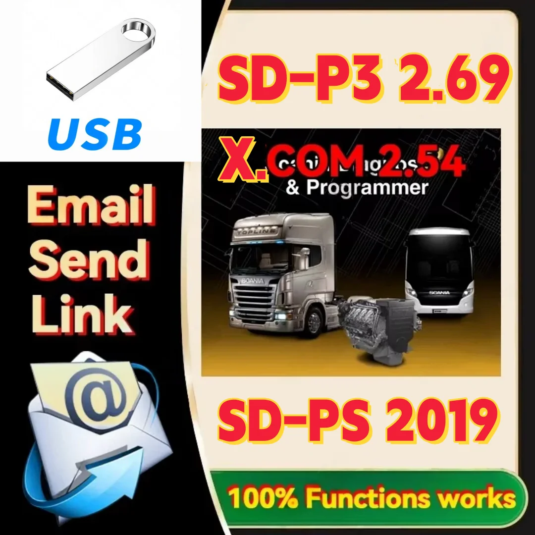 Последняя версия S 2026 DP3 2.69 X 2.54 COm OPS 2019 для диагностического программатора двигателей грузовиков и автобусов Scania
Последняя версия S 2026 DP3 2.69 X 2.54 COm OPS 2019 для диагностического программатора двигателей грузовиков и автобусов Scania
