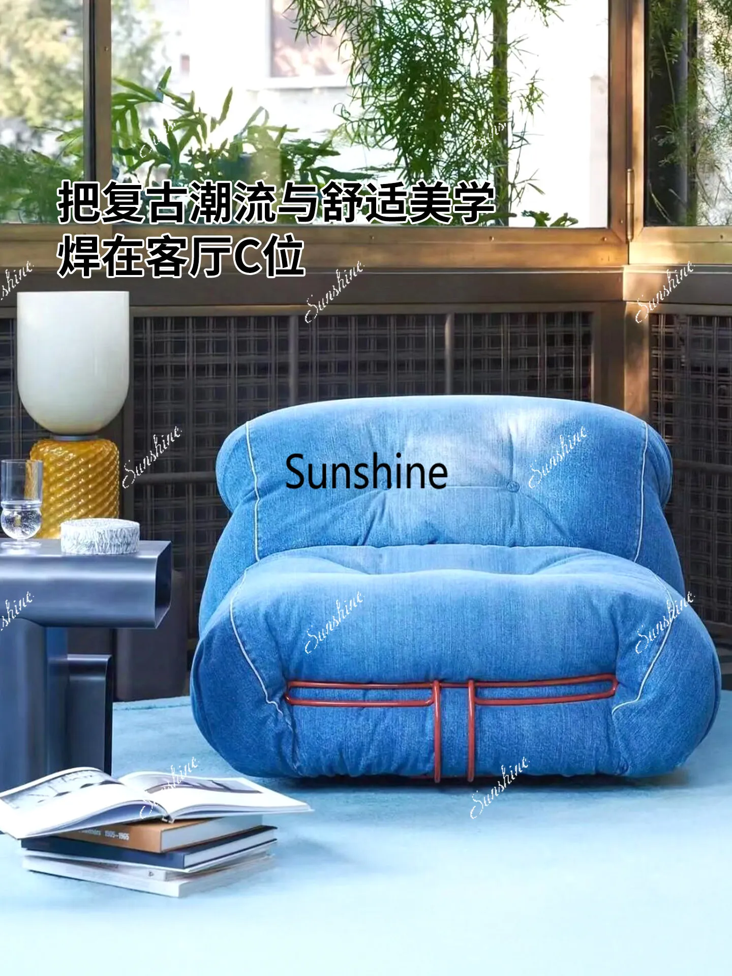 Light luxury high-end leisure chair living room single sofa
Light luxury high-end leisure chair living room single sofa