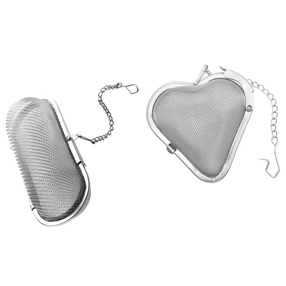 2 Pcs Steel Useful Brine Ball Seasoning Balls Strainer Spice Filter Kitchen Tea Loose Uniform Hole Anti Dropping Hook
2 Pcs Steel Useful Brine Ball Seasoning Balls Strainer Spice Filter Kitchen Tea Loose Uniform Hole Anti Dropping Hook