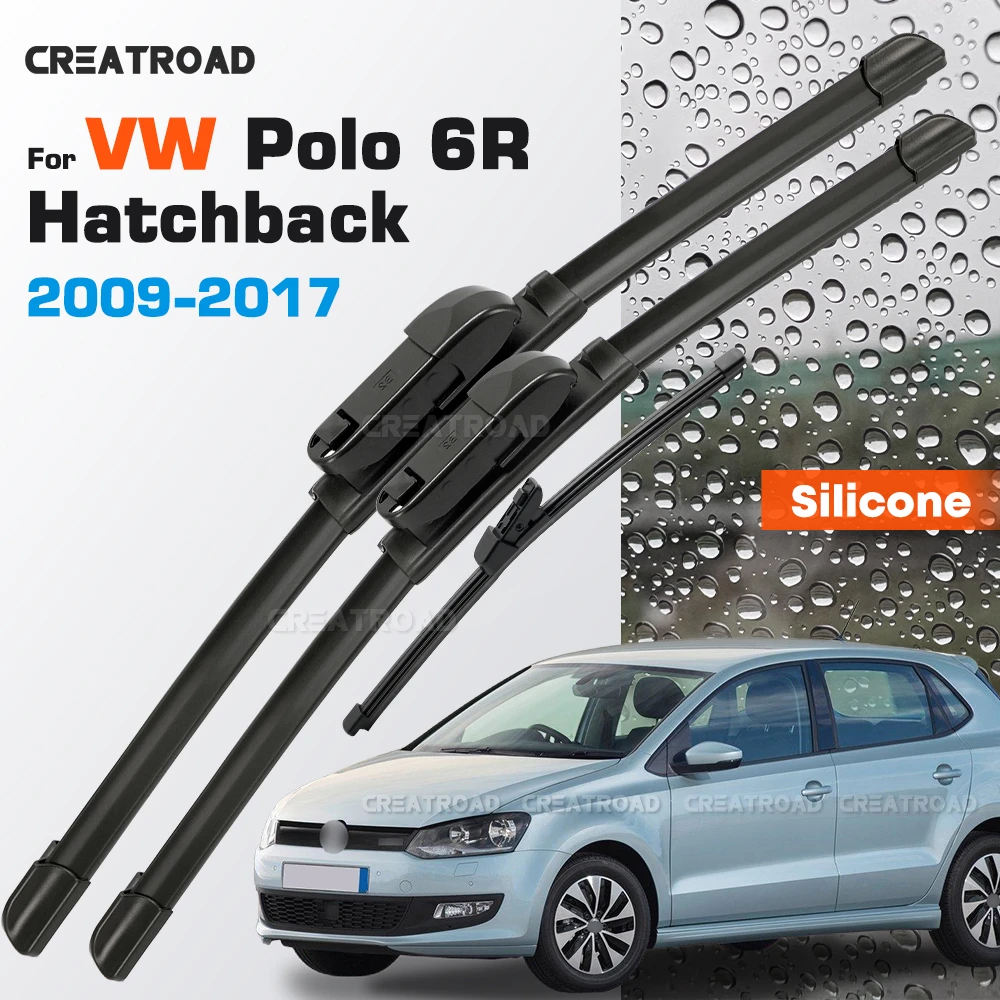 Silicone Wiper Blades Fit For Volkswagen VW Polo 6R Hatchback 2009-2017 2015 2016 Coated Silent Car Windshield Wipers24"+16"+11"
Silicone Wiper Blades Fit For Volkswagen VW Polo 6R Hatchback 2009-2017 2015 2016 Coated Silent Car Windshield Wipers24"+16"+11"