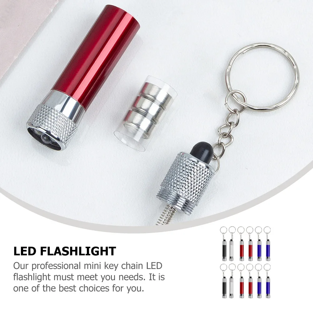 12Pcs Small Key Ring Flashlight LED Keychain Light Portable Bright Flashlight for Camping Hiking Survival Outdoor Use
12Pcs Small Key Ring Flashlight LED Keychain Light Portable Bright Flashlight for Camping Hiking Survival Outdoor Use