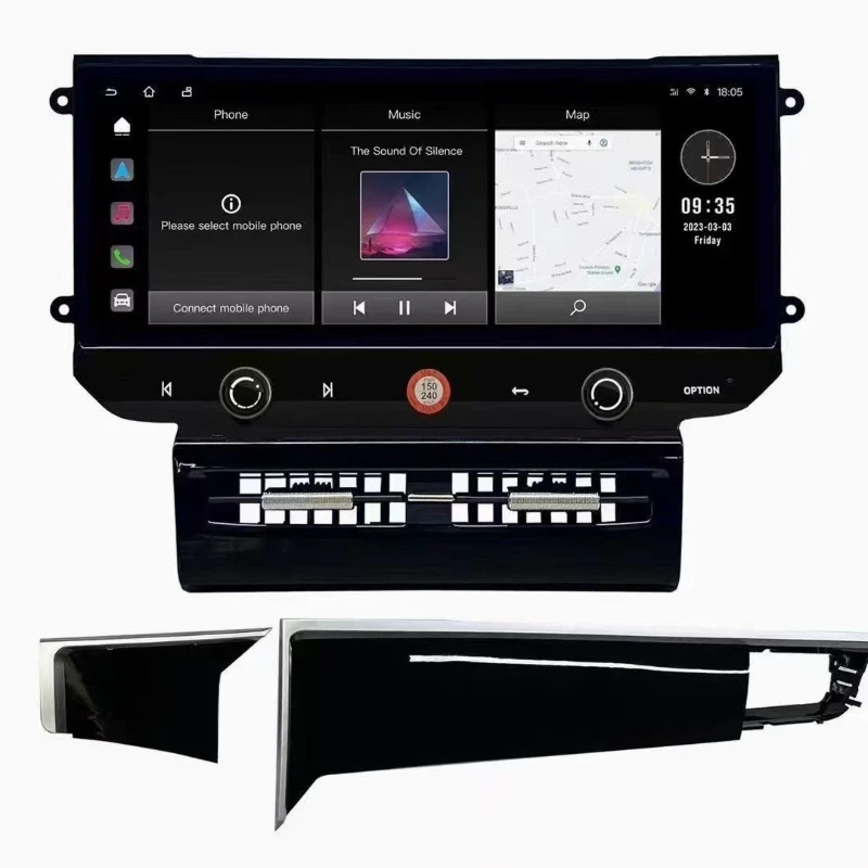 Applicable to 2010-2017 12.3-inch Android large-screen navigation central control screen all-in-one machine
Applicable to 2010-2017 12.3-inch Android large-screen navigation central control screen all-in-one machine