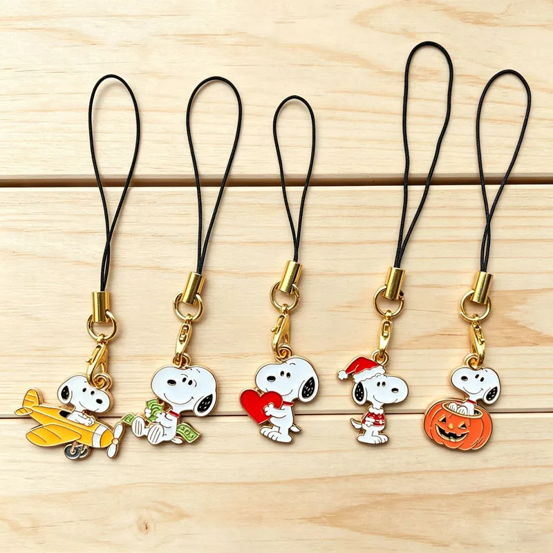 HOT Selling 5pcs Kawaii Snoopy Cartoon Phone Chain Key Lanyard Schoolbag Charm Pendant Bag Keychain Jewelry Birthday Gifts
HOT Selling 5pcs Kawaii Snoopy Cartoon Phone Chain Key Lanyard Schoolbag Charm Pendant Bag Keychain Jewelry Birthday Gifts