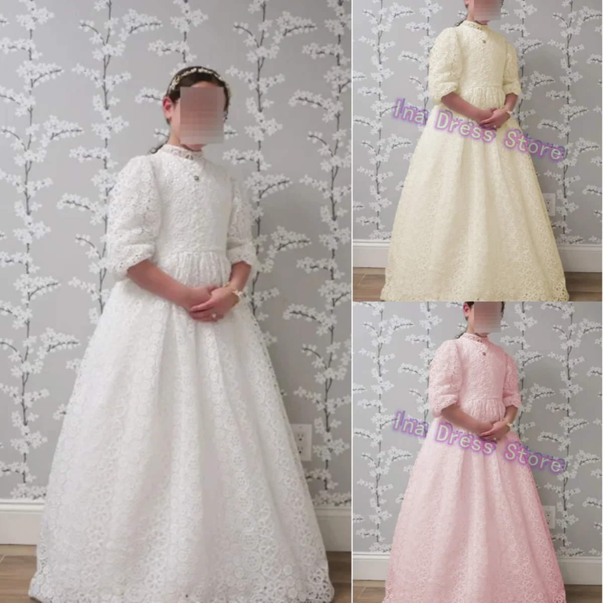 Customised Elegant First Communion Appliqué Gowns Wedding Dresses Princess Flower Girls Dress Kids Birthday Party Evening Gown
Customised Elegant First Communion Appliqué Gowns Wedding Dresses Princess Flower Girls Dress Kids Birthday Party Evening Gown