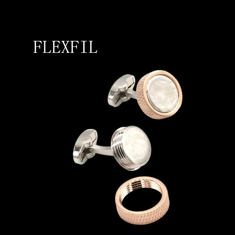 Запонки FLEXFIL для мужской рубашки, брендовые запонки, запонки, модные круглые свадебные запонки, ювелирные изделия, запонки с кристаллами
Запонки FLEXFIL для мужской рубашки, брендовые запонки, запонки, модные круглые свадебные запонки, ювелирные изделия, запонки с кристаллами