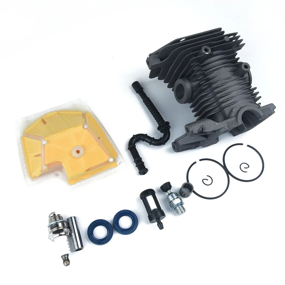 46mm Cylinder For For Piston Kit For MS270 MS280 M70 M80 Chainsaw Parts With Air Filter Oil Seal 1133 020 1203 Replacement
46mm Cylinder For For Piston Kit For MS270 MS280 M70 M80 Chainsaw Parts With Air Filter Oil Seal 1133 020 1203 Replacement