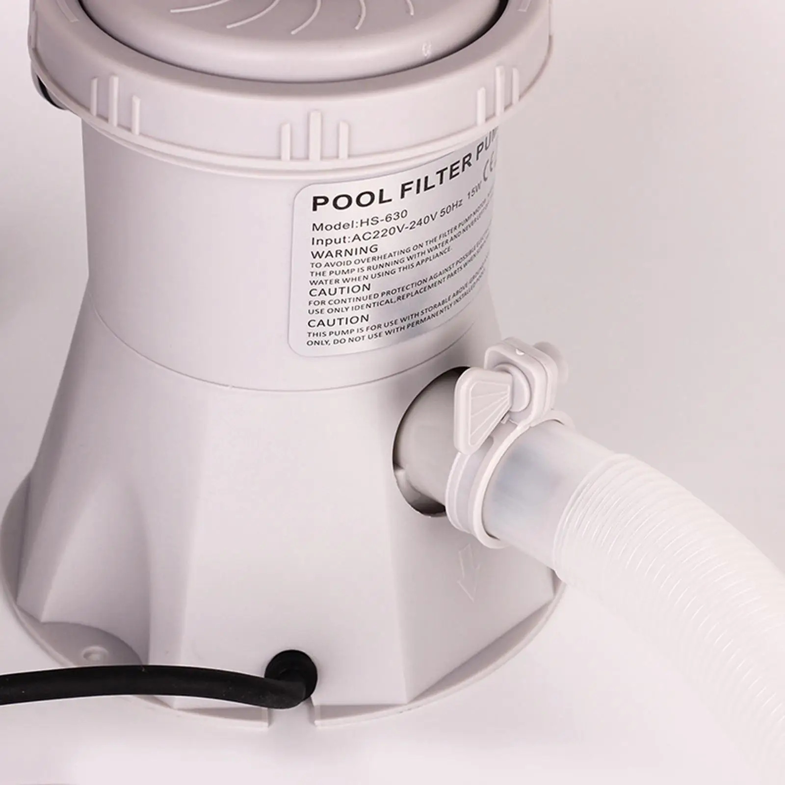 300GPH Above Ground Swimming Pool Electric Filter Pump Cleaning Tool US Type
300GPH Above Ground Swimming Pool Electric Filter Pump Cleaning Tool US Type