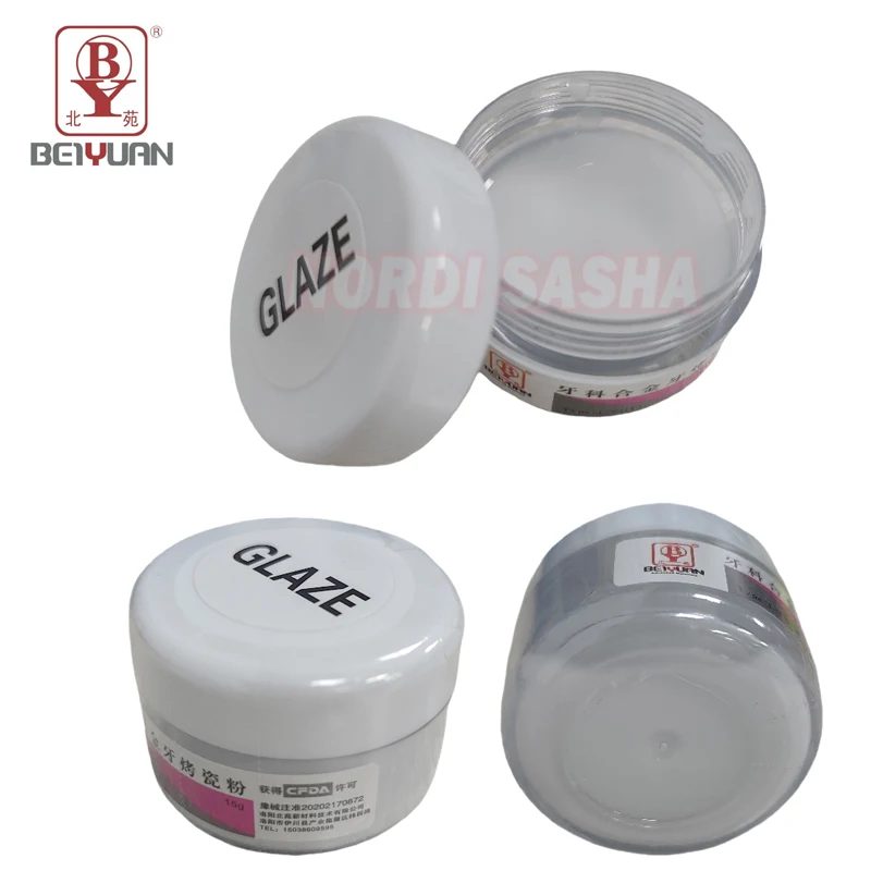 15g/Bottle BEIYUAN Realism Glazing Paste Dental Laboratory Ceramics Staining Low Temperature General Purpose Coloring Porcelain
15g/Bottle BEIYUAN Realism Glazing Paste Dental Laboratory Ceramics Staining Low Temperature General Purpose Coloring Porcelain