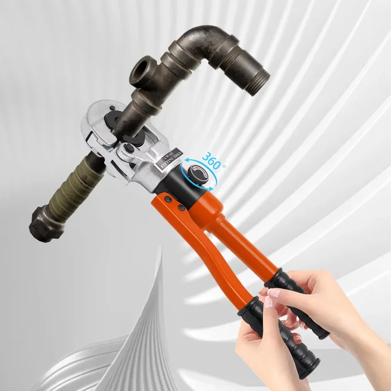 【Best Choice】8T 360° Rotatable Head Hydraulic Copper Pipe Crimping Tool Pliers CW-1632 V Set -5 dies -12, 15, 18, 22, 28
【Best Choice】8T 360° Rotatable Head Hydraulic Copper Pipe Crimping Tool Pliers CW-1632 V Set -5 dies -12, 15, 18, 22, 28