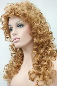 Fashion women's wigs curly 60cm long synthetic hair wig loose curls color 27c
Fashion women's wigs curly 60cm long synthetic hair wig loose curls color 27c