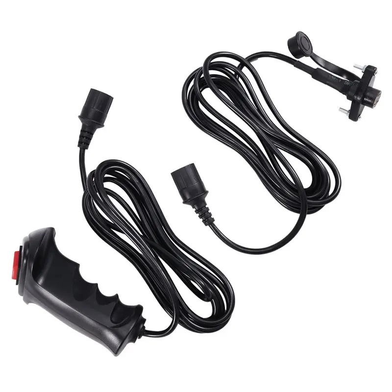 For Vehicle Recovery Compatible 3 Prong Remote Electric Winch Controller With 3 Meter Extension Cable For Operation
For Vehicle Recovery Compatible 3 Prong Remote Electric Winch Controller With 3 Meter Extension Cable For Operation