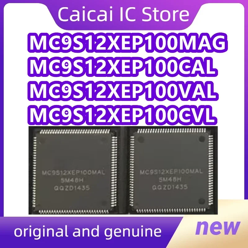 MC9S12XEP100CAL MC9S12XEP100CVL MC9S12XEP100VAL MC9S12XEP100CAG MC9S12XEP100MAL MC9S12XEP100MAG QFP-112 Integrated Circuits 1PCS
MC9S12XEP100CAL MC9S12XEP100CVL MC9S12XEP100VAL MC9S12XEP100CAG MC9S12XEP100MAL MC9S12XEP100MAG QFP-112 Integrated Circuits 1PCS