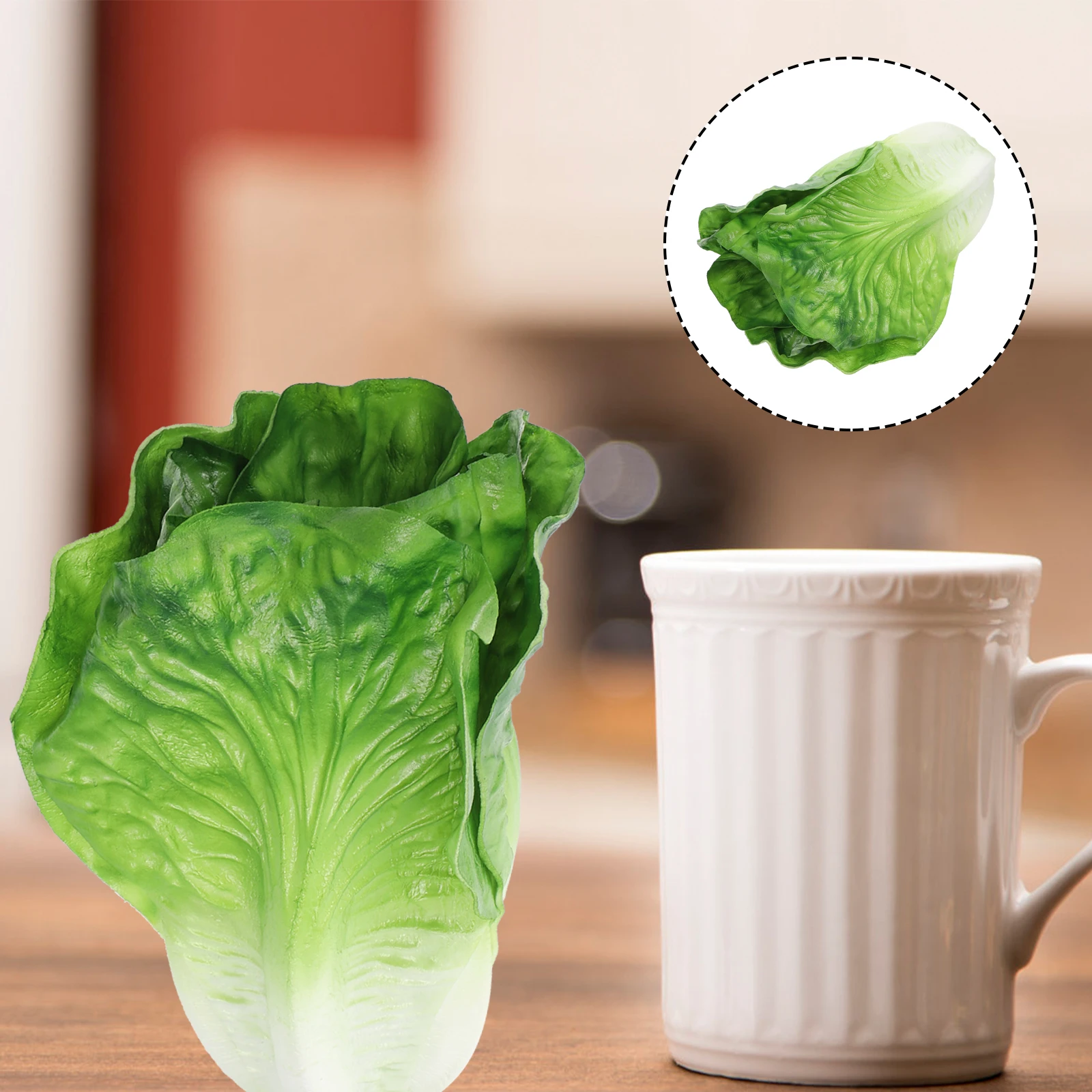 Simulation Lettuce Decor Realistic Vegetable Adorn High-Quality Material Fine Craftsmanship Lifelike Home Supermarket Shop
Simulation Lettuce Decor Realistic Vegetable Adorn High-Quality Material Fine Craftsmanship Lifelike Home Supermarket Shop