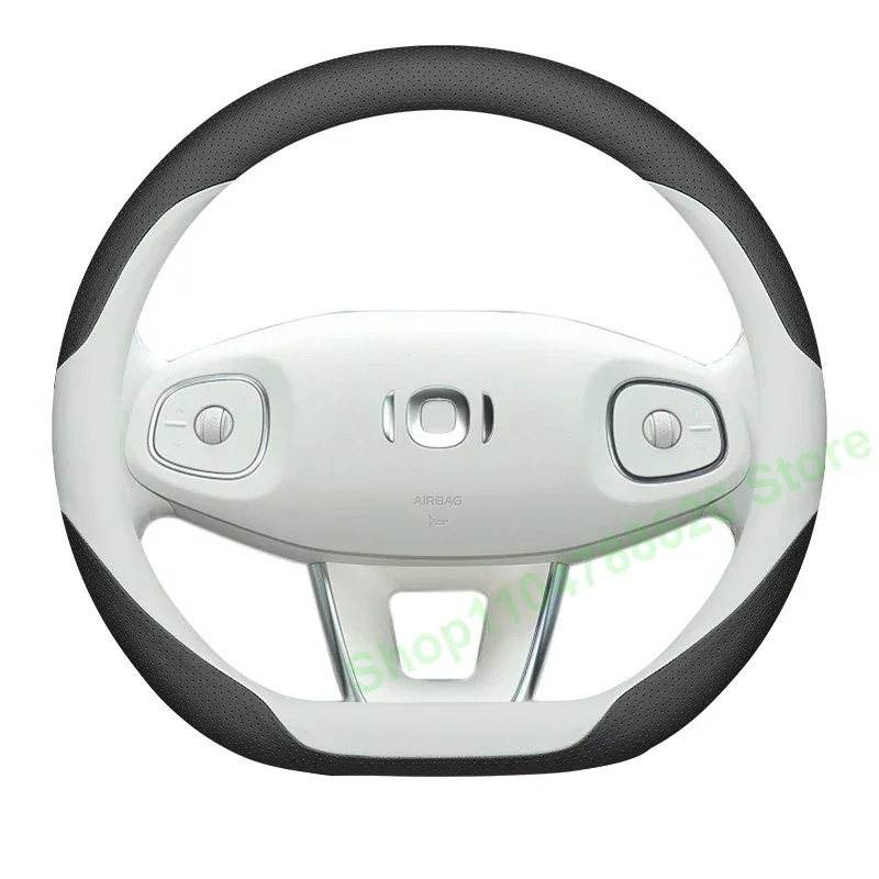 Высококачественный кожаный чехол на руль для Changan Qiyuan Q07, оригинальный цвет автомобиля, нескользящий, без запаха
Высококачественный кожаный чехол на руль для Changan Qiyuan Q07, оригинальный цвет автомобиля, нескользящий, без запаха