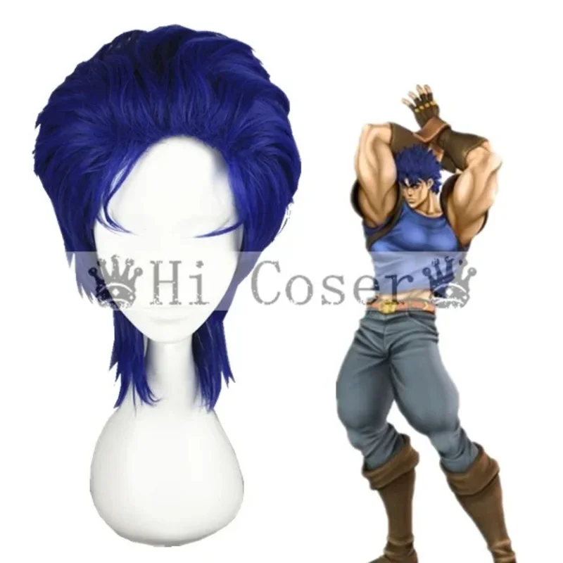 Tokyo JoJo's Bizarre Adventure mens Jonathan Joestar cosplay Wig role play Jonathan Joestar Styled blue hair wig costumes
Tokyo JoJo's Bizarre Adventure mens Jonathan Joestar cosplay Wig role play Jonathan Joestar Styled blue hair wig costumes