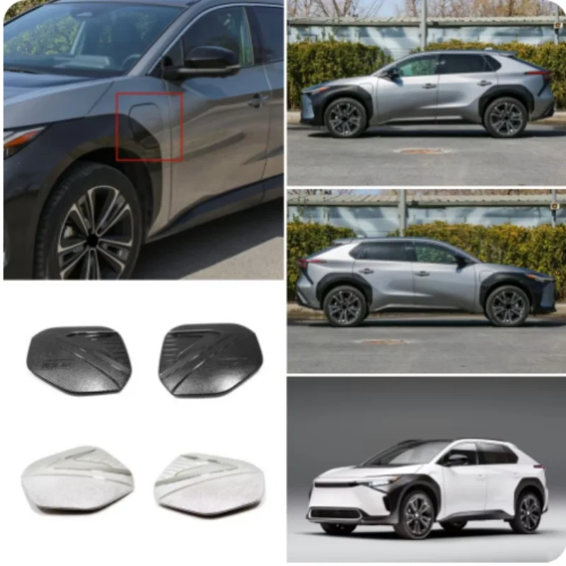 ABS Carbon fiber Chrome Charging Port And OIL Fuel Tank Cover Trim Sticker For Toyota bZ4X 2022-2024 ABS Car Styling Accessories
ABS Carbon fiber Chrome Charging Port And OIL Fuel Tank Cover Trim Sticker For Toyota bZ4X 2022-2024 ABS Car Styling Accessories