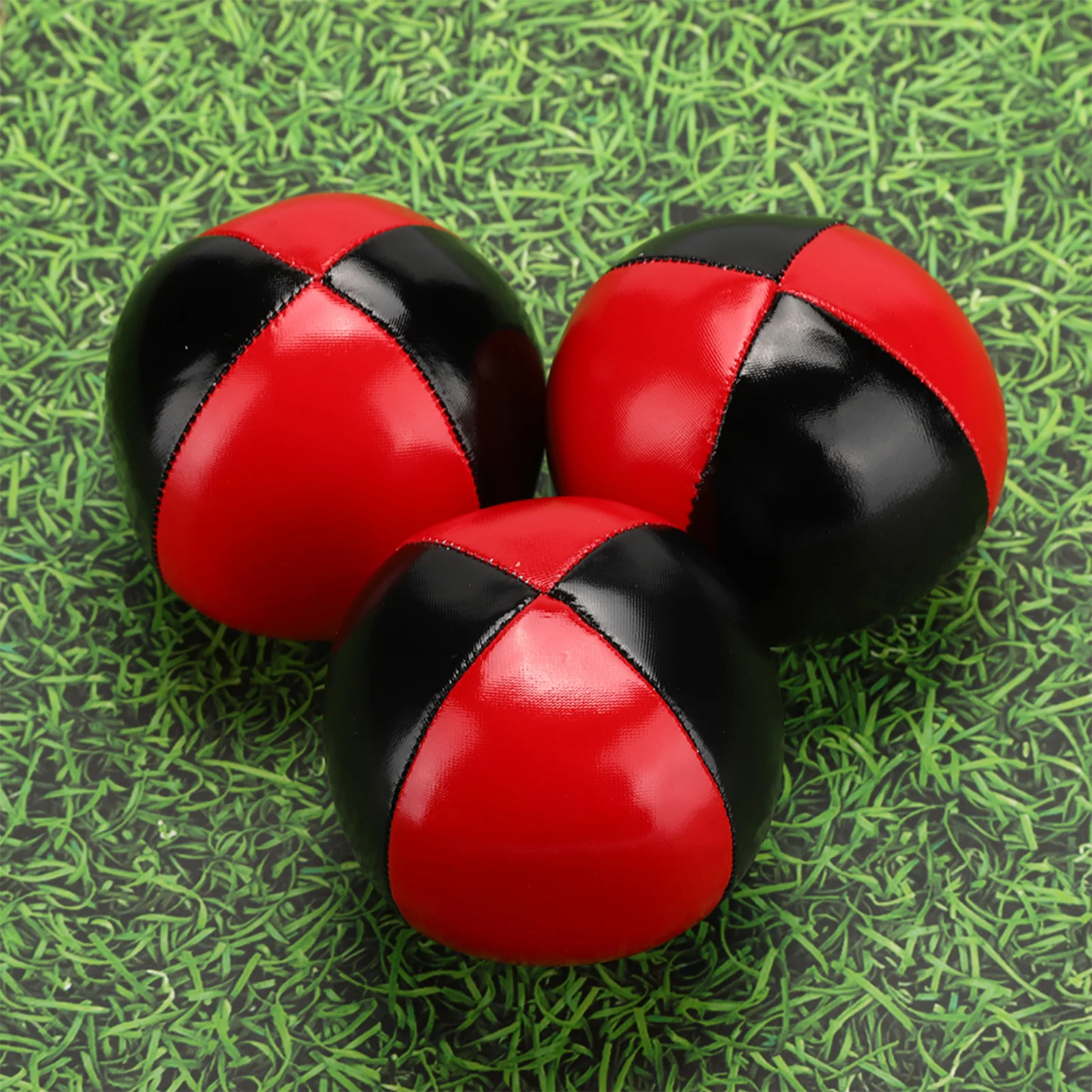 Portable Juggling Ball, 3PCS Red Black PU Leather High End Portable EPS Fine Colloidal Particle Juggling Ball
Portable Juggling Ball, 3PCS Red Black PU Leather High End Portable EPS Fine Colloidal Particle Juggling Ball