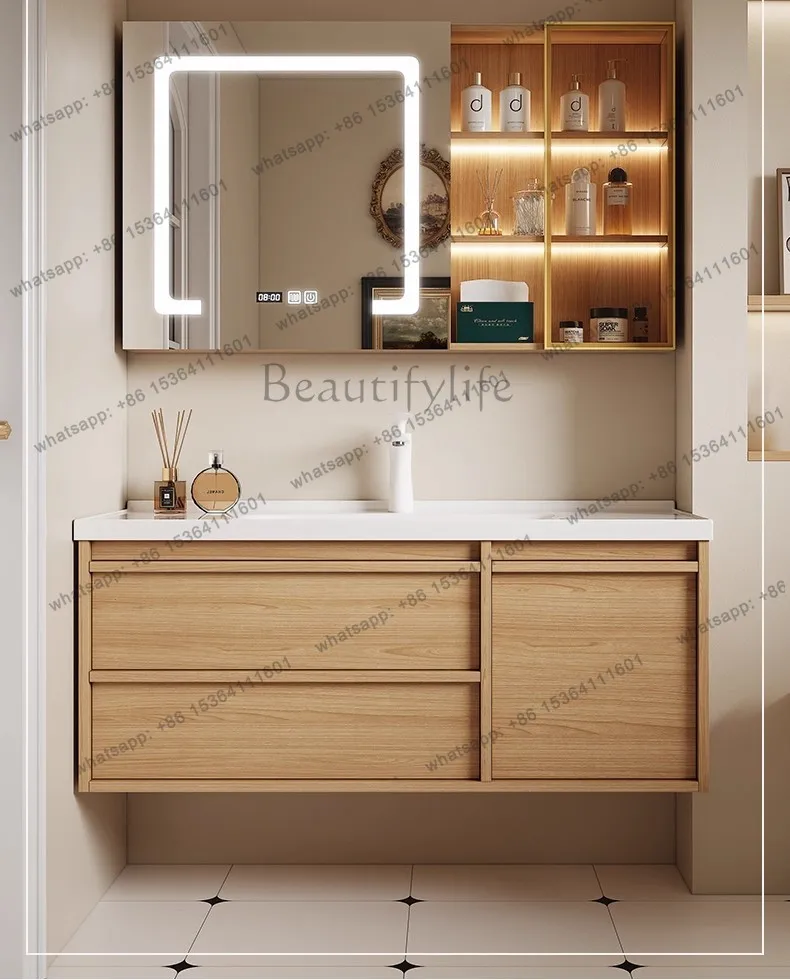 Y Wood colored ceramic integrated basin, bathroom cabinet, combination washbasin cabinet, bathroom sink
Y Wood colored ceramic integrated basin, bathroom cabinet, combination washbasin cabinet, bathroom sink
