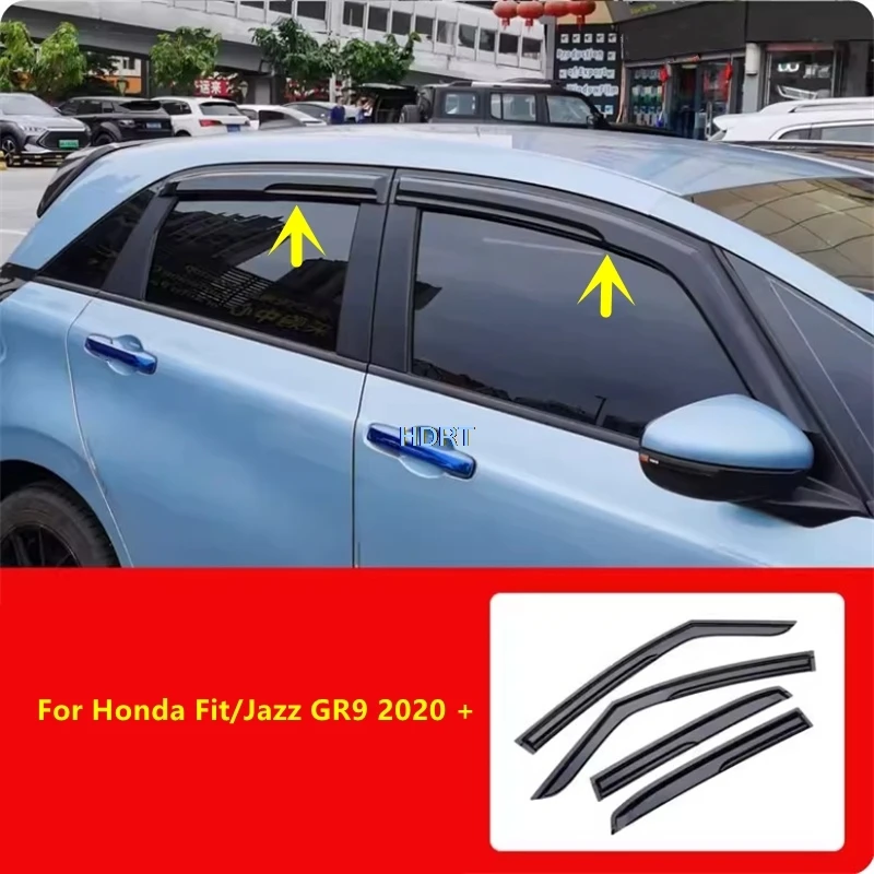 Window Visor Sun Rain Shade For Honda Fit / Jazz GR9 2020+
Window Visor Sun Rain Shade For Honda Fit / Jazz GR9 2020+
