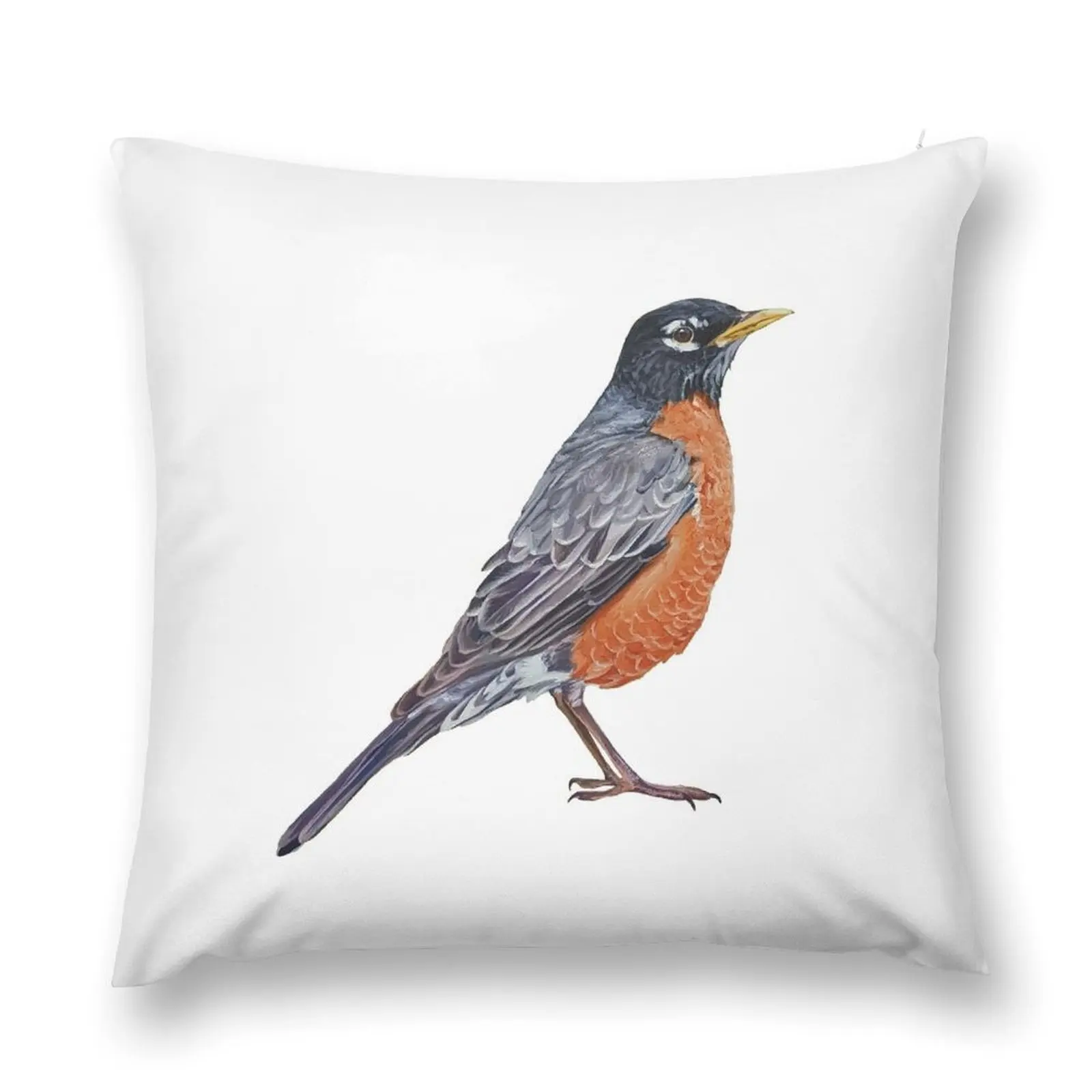 American Robin - bird painting (no background) Throw Pillow christmas cushions covers Pillowcases Bed Cushions pillow
American Robin - bird painting (no background) Throw Pillow christmas cushions covers Pillowcases Bed Cushions pillow
